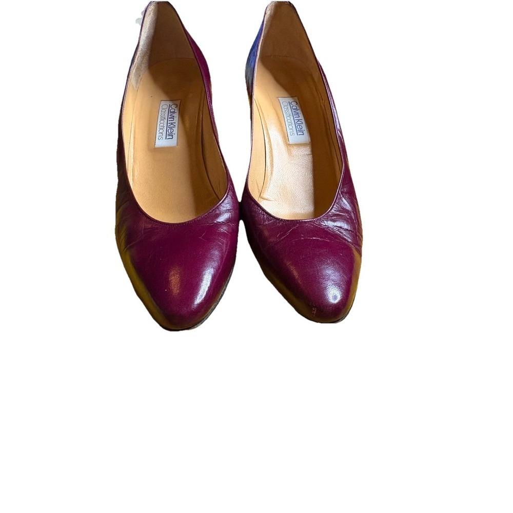 Calvin Klein Vintage 9 SLIM WINE Women's Heel‎